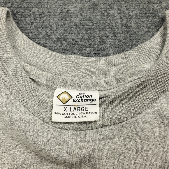 Vintage 90s Ithaca College T Shirt Mens XL Longe Sleeve Spellout Tee University - Picture 4 of 8